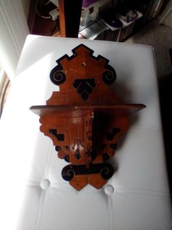 Vintage hanging shelf foldaway