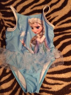 2T Frozen bathing suit