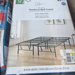 Platform Bed Frame Queen 