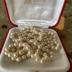 Genuine Cultured Pearl Strand From Spain 