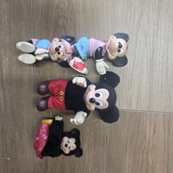 Vintage Mickey And Minnie
