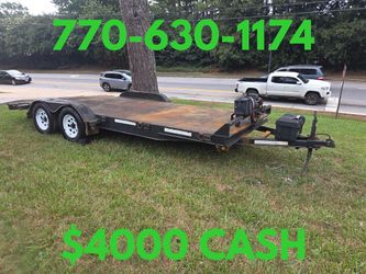 2015 Lone Wolf Car Hauler Trailer