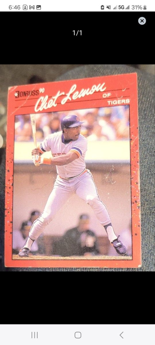 Baseball Card 