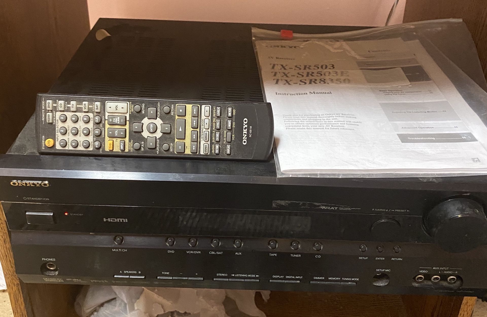 Onkyo 7.1 Channel HDMI AV Receiver