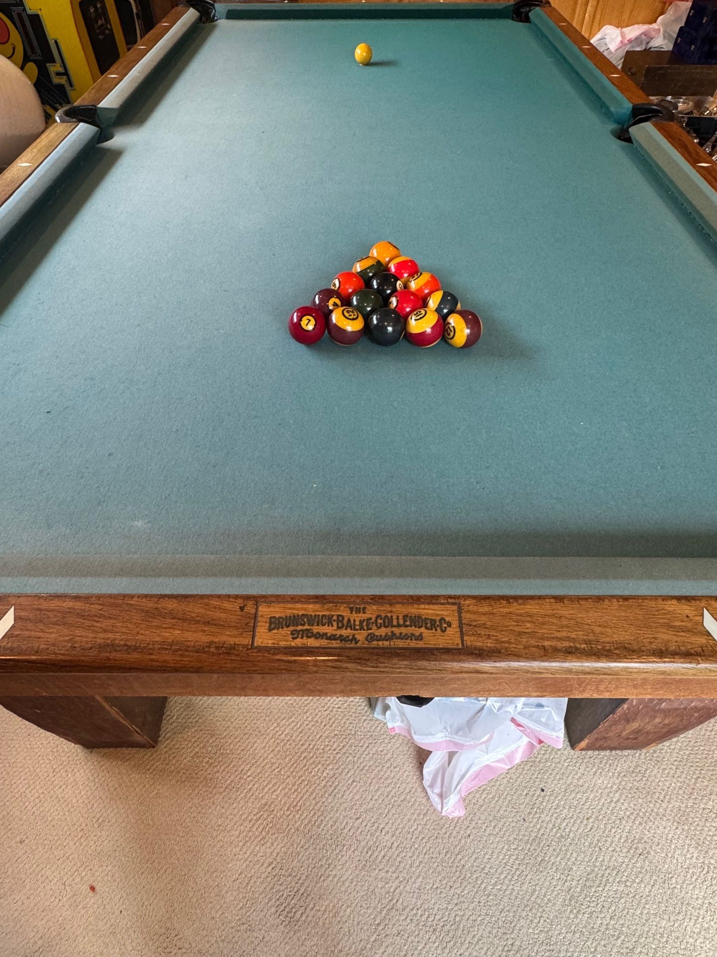 Vintage Pool table