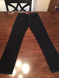 Boys Like NEW Arizona Black Skinny Fit Jeans Size 10 Slim