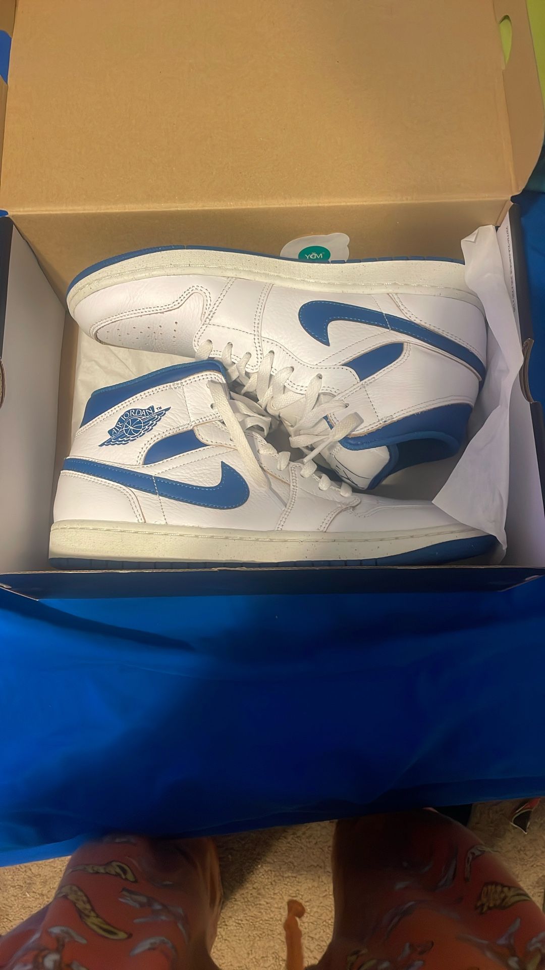 Air Jordon 1s Worn 3 Times