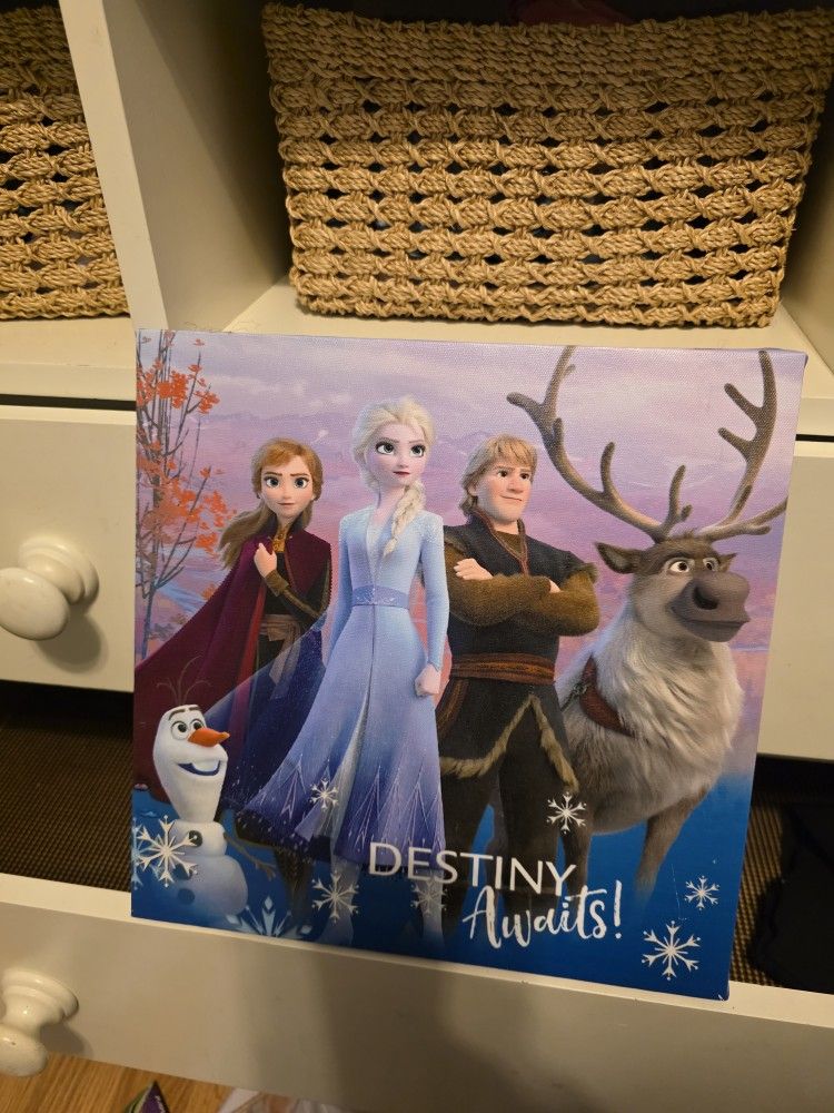 Frozen Light Up Wall Pictures