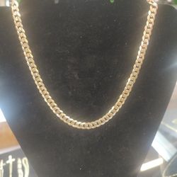 14k  43.7 g Solid Gold Chain 26 Inch 