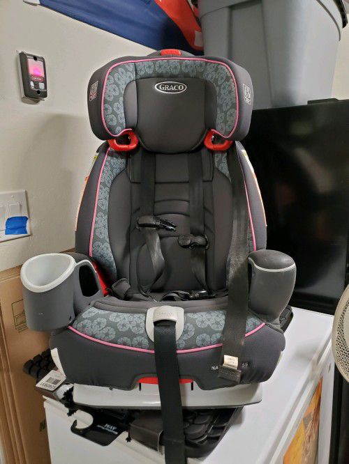 Graco Nautilus 65 Pink Girls Child Car Seat Kids Baby Breaks Down To Booster