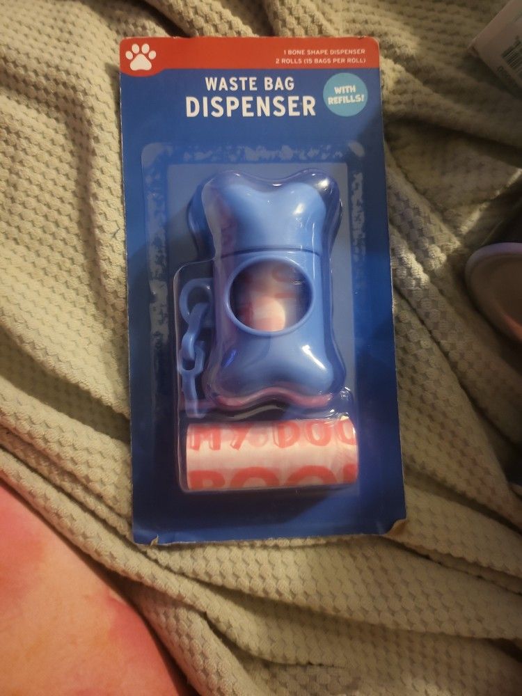 Poop Bag Dispenser (With Bags)