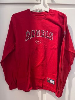 Nike Los Angeles Angels Long Sleeve Shirt Men’s Size Medium USED