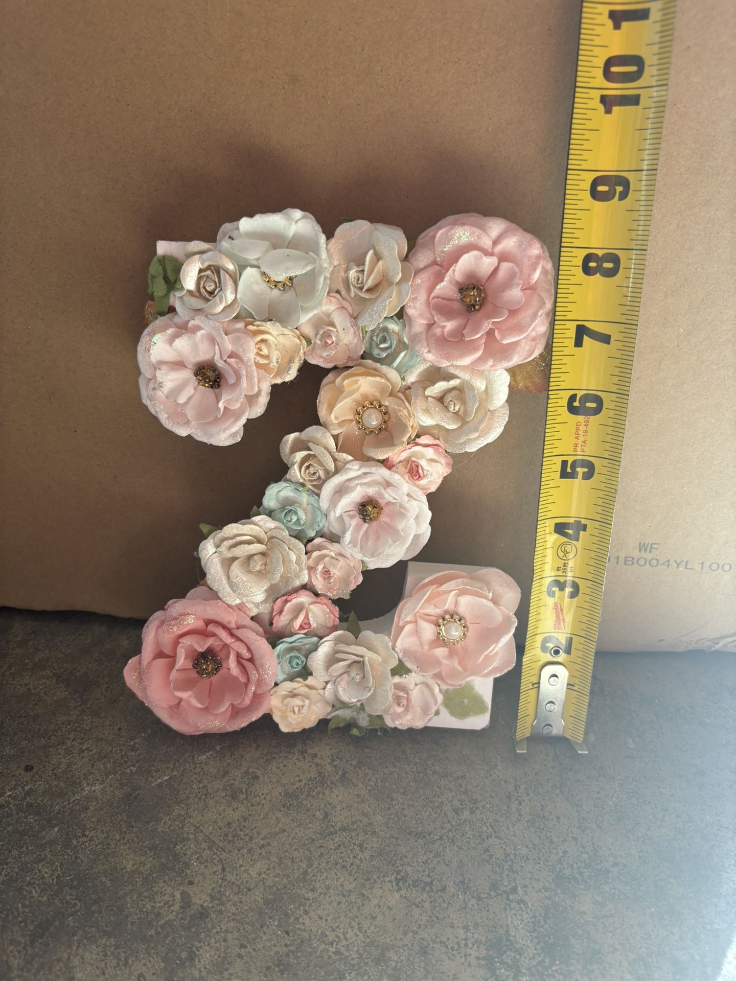 Floral Letter Z