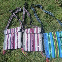 Cute throw over the shoulder bag from peru