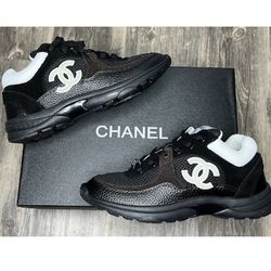Chanel Shoes Brand New Sneakers With Box And Dust Cover 