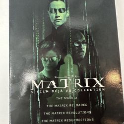 The Matrix 4 Movies Blu-ray No Digital Copy
