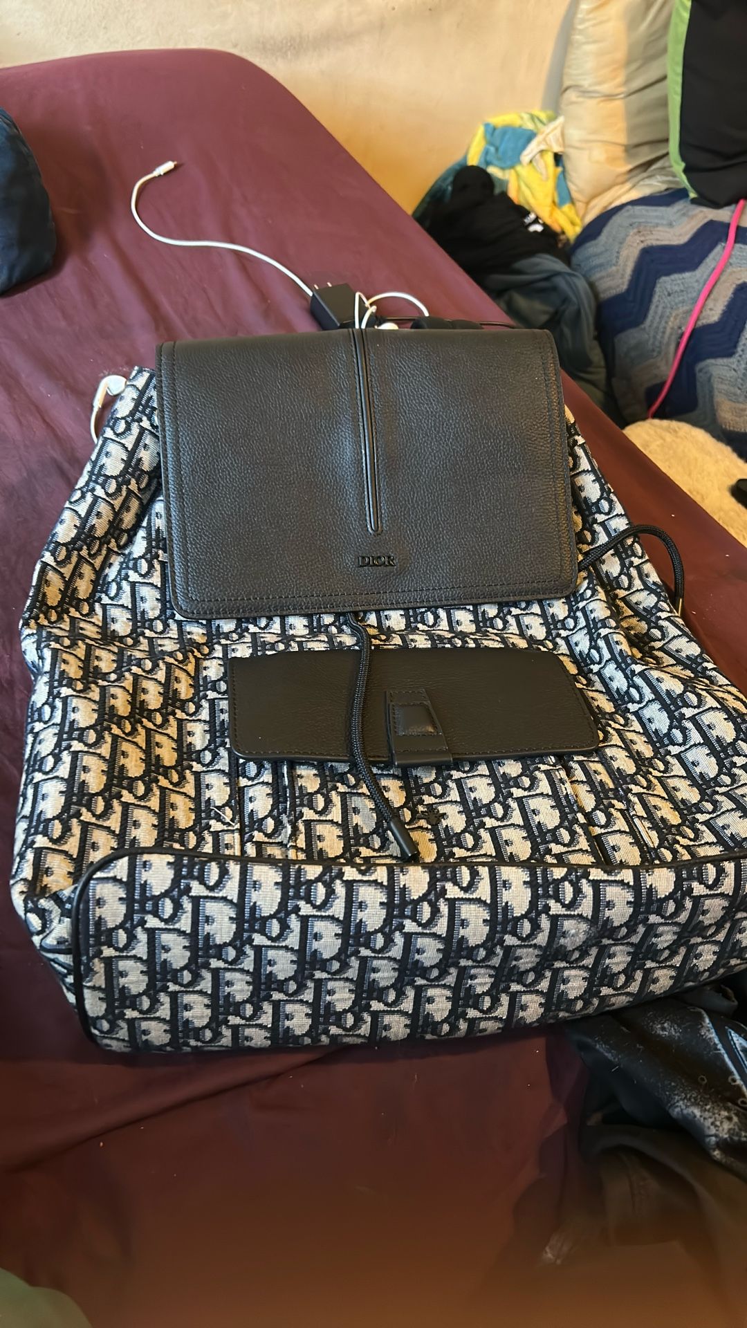 Men Worn Once Dior Backpack