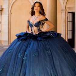Quinceañera Navy