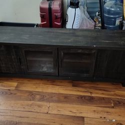 Black TV Stand