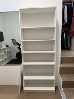 IKEA Billy Bookcase - White w/ 2 Extra Shelves - Great Condition