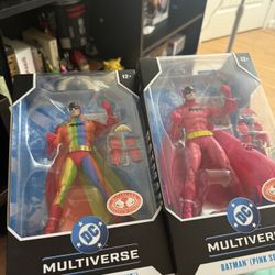 BATMAN RAINBOW AND PINK SUIT 