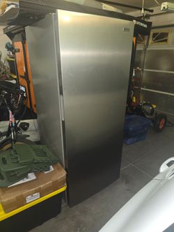 Stainless Steel Upright Freezer