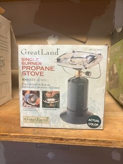 Single camping stove Great land