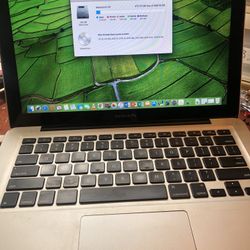Apple MacBook Pro 2012 Aluminum Unibody Laptop