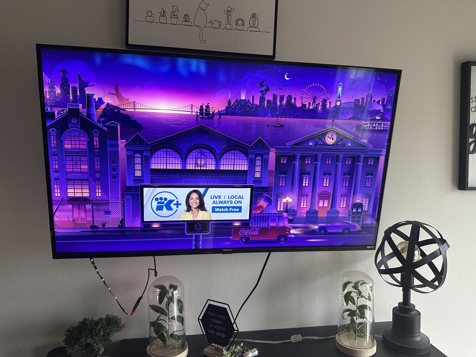 Hisense 40” or 43” Smart TV – $50 OBO