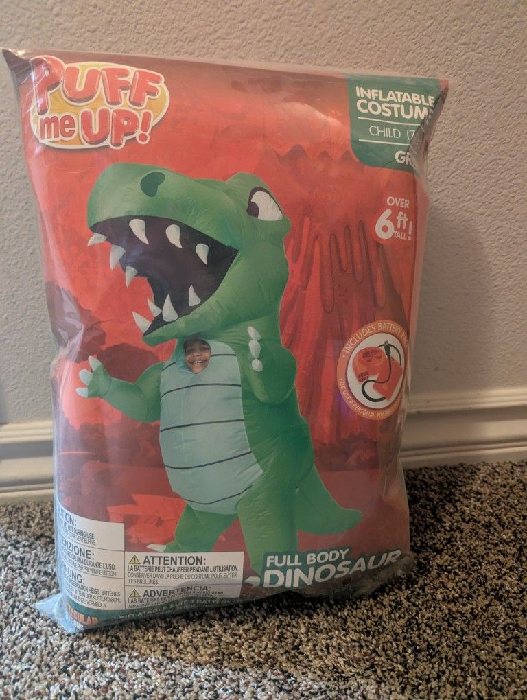 Inflatable Dinosaur Costume