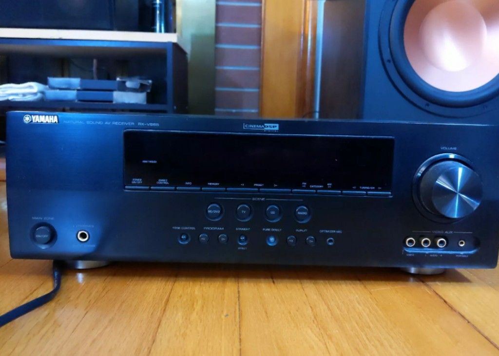 Yamaha RXV665 7.2 Channel 270 Watt Surround Sound Home Theater
