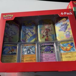 Sam's Club 151 (4 Mini Tins + 4 Promo Cards Bundle) - SV: Scarlet & Violet 151