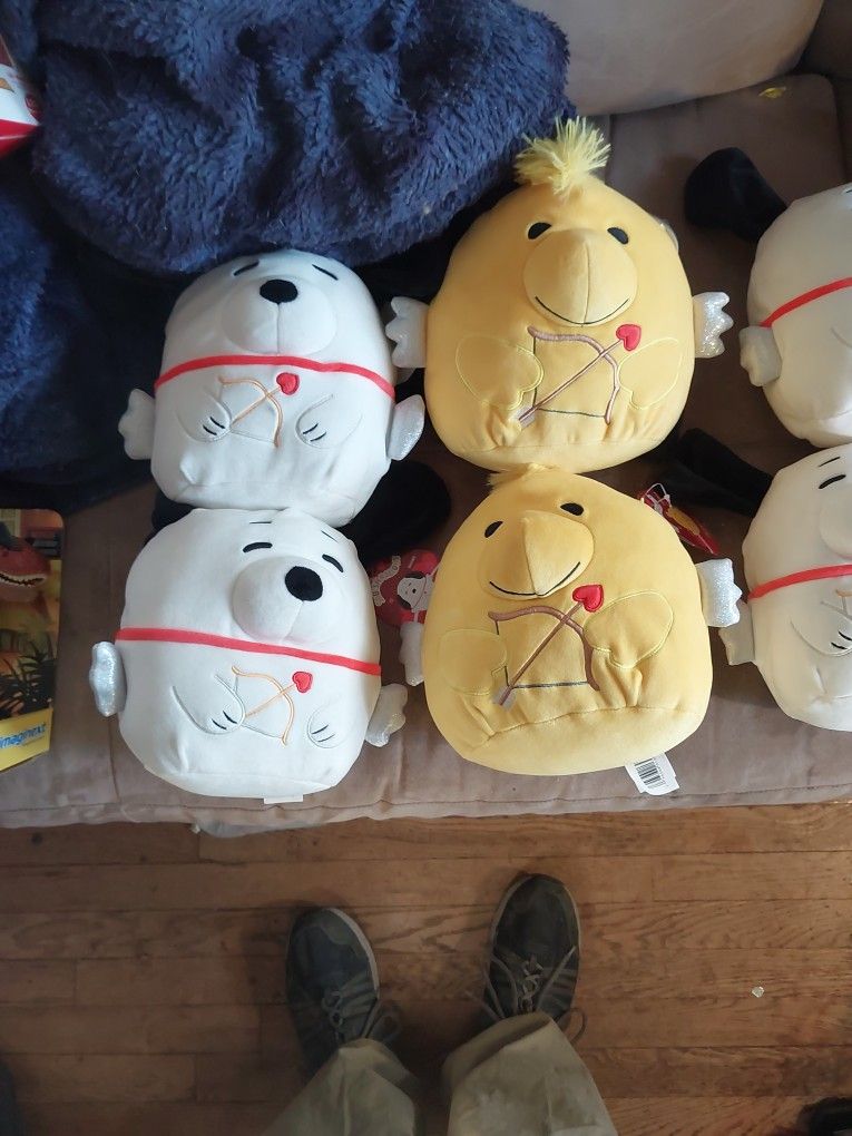 Peanuts Squishmallows 1 Snoopy and 1 Woodstock Togethe