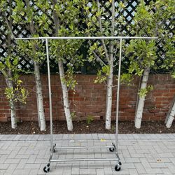 Clothing Rack On Wheels