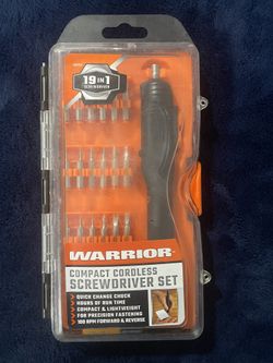 CORDLESS SCREWDRIVER SET