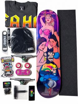 New FAHQ complete skateboard build kit