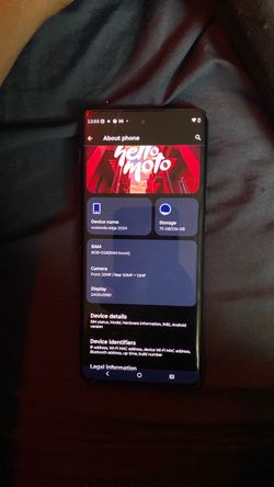 Motorola edge 2024 256 GB