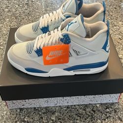 Jordan 4 Military Blue Size 10