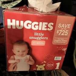 Baby Diapers Sz 1