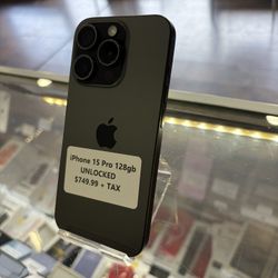 iPhone 15 Pro 128gb Unlocked 