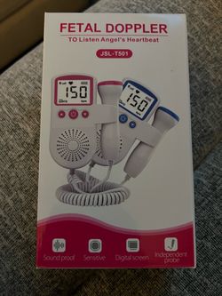 Portable Pocket Ultrasound Fetal Doppler for Baby Heartbeat