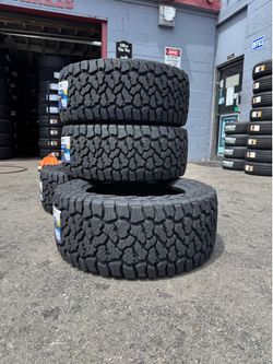 33-12-50-20 all terrain Tires 1080$ installed free alignment