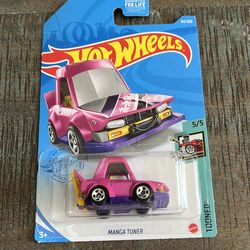 Hot Wheels Tooned 5/5 Manga Tuner Pink 84/250