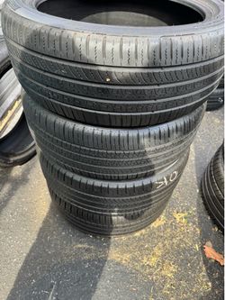 4 tires 235-45-20 Pirelli Good Condition $210 all four mounted and balanced