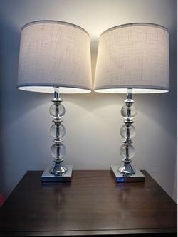 Set of End Table Lamps