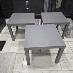 Gray Table End Side (1 Available)