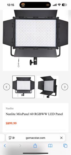 Professional photographer lights