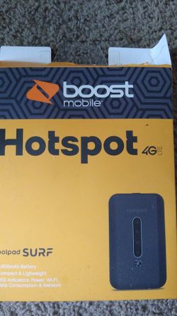 Boost mobile hotspot