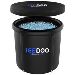 30''H Large Size Ice Bath Tub for Athletes,Multiple Layered Portable Ice Bathd