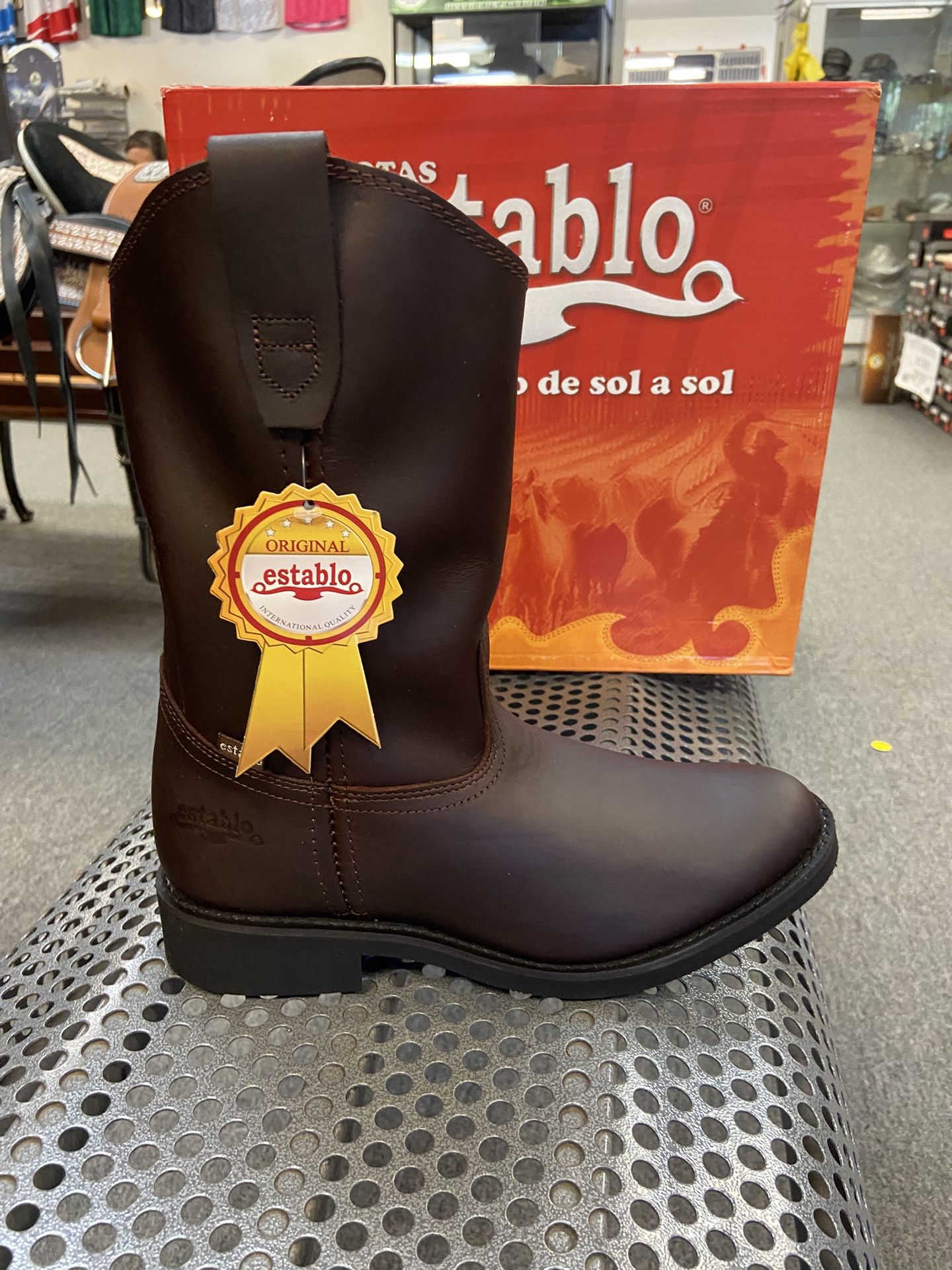 Nueva Bota De Piel Para Trabajar Marca Establo